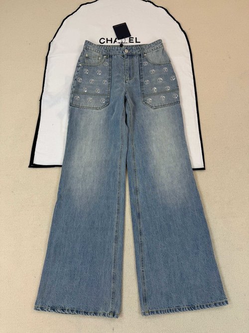 Louis Vuitton Jeans with High - Quality Design and Details