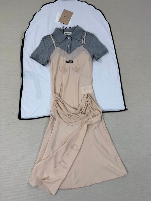 Miu Miu Dress with Exquisite Design and Details