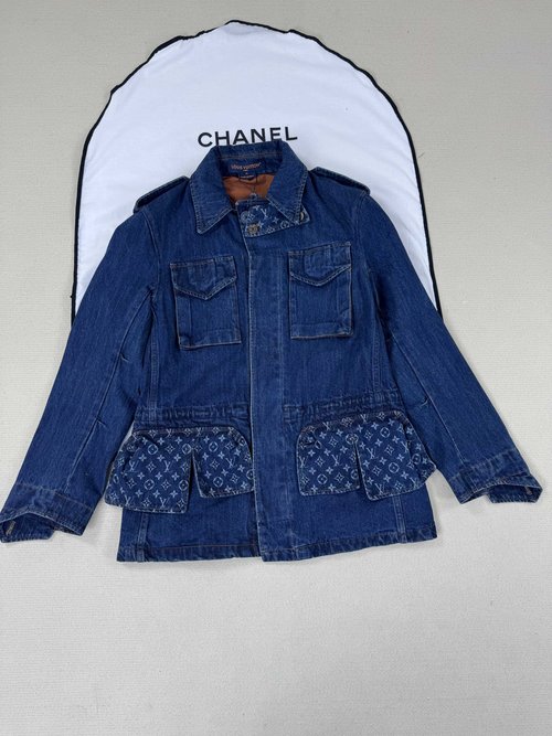 Louis Vuitton Chic Outerwear with Intricate Design