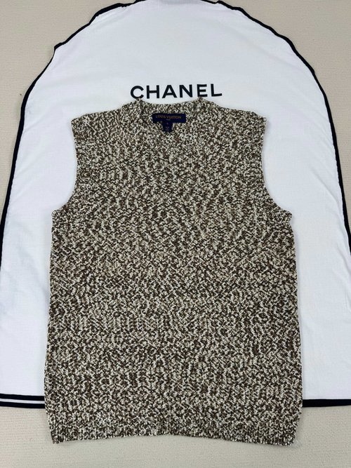 Louis Vuitton Sleeveless Vest with Intricate Work