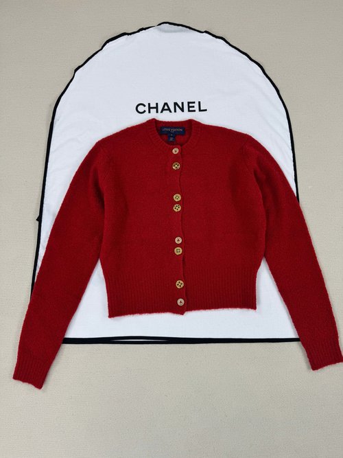 Louis Vuitton Detailed Knitted Cardigan