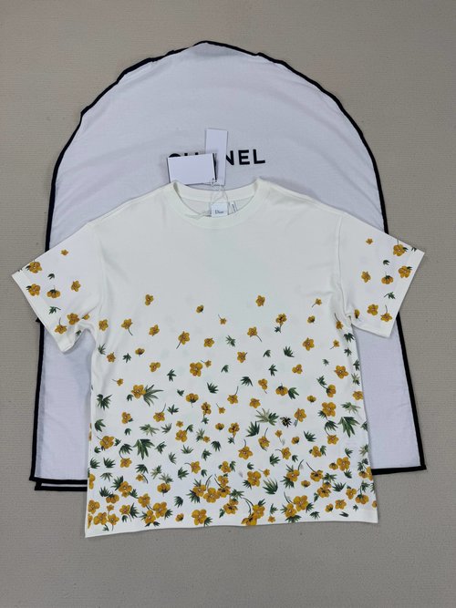 Dior SML Details Short-Sleeved Wear
