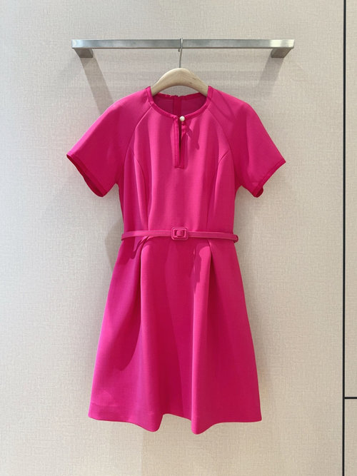 Dior Sleeveless Polyester Dress, High-End Design