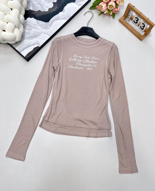Dior Double-Layered Cotton Modal Long-Sleeve T-Shirt for a Slimming Look