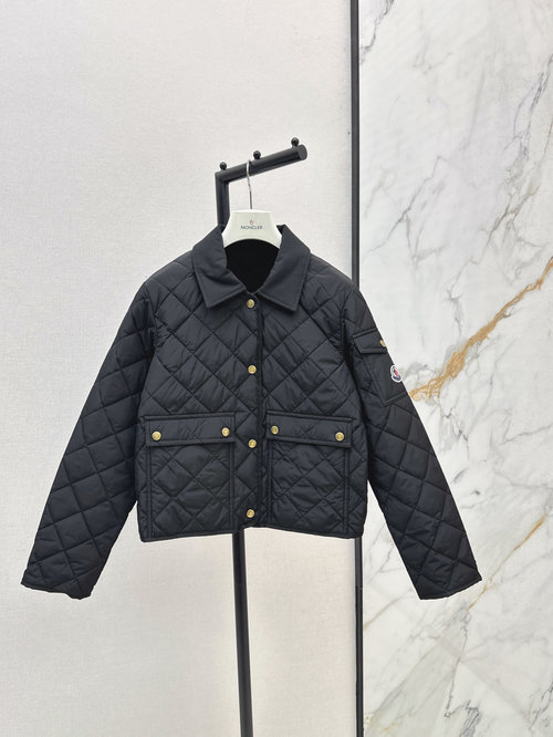 Moncler Popular Quilted Short Cotton Jacket for Stylish Layering