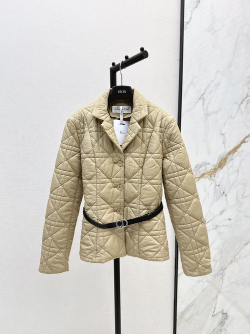 Dior Exclusive Calfskin Quilted Cotton Jacket