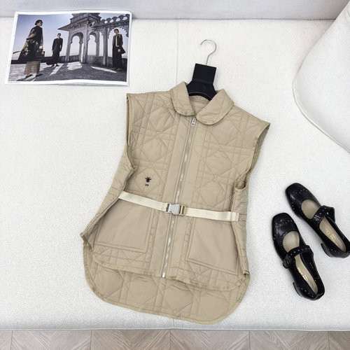 Dior Diana Quilted H-Shape Vest, Stackable and Fashionable