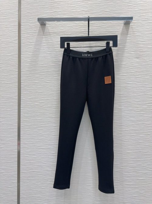 Loewe Elastic High-Waisted Yoga Leggings for All-Day Comfort and Chic