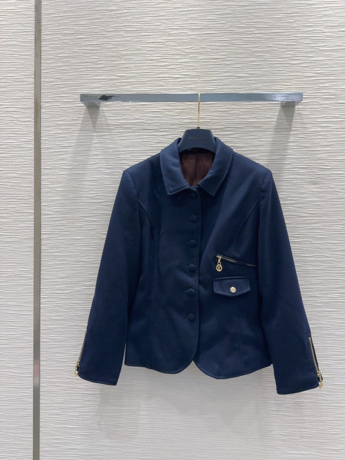 Louis Vuitton Stylish and Luxurious Custom-Fabric Outerwear