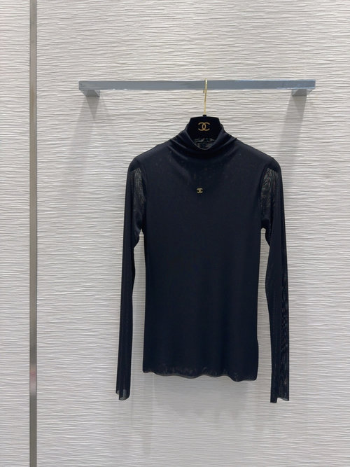 Chanel Soft and Elastic Mesh Bodysuit with Sophisticated Style