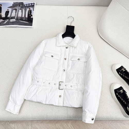 Dior Fitted Collar Waistline Down Jacket