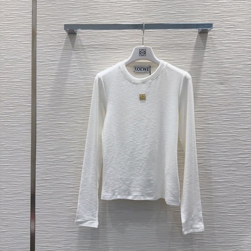 Loewe Simple and Stylish T-Shirt with Excellent Texture
