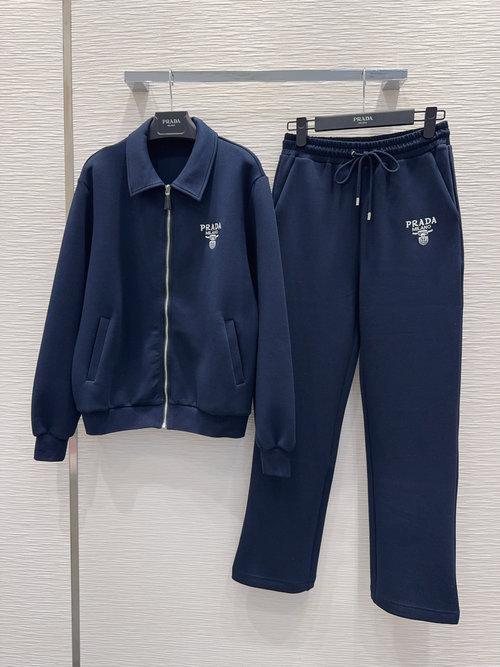 Prada Stylish Two-Piece Outfit, Slimming and Elegant