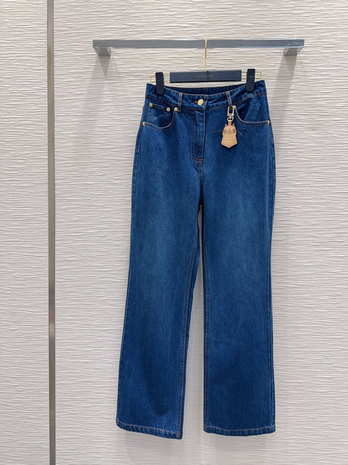 Louis Vuitton Cool Denim Pants with a Soft Texture and Classic Wash