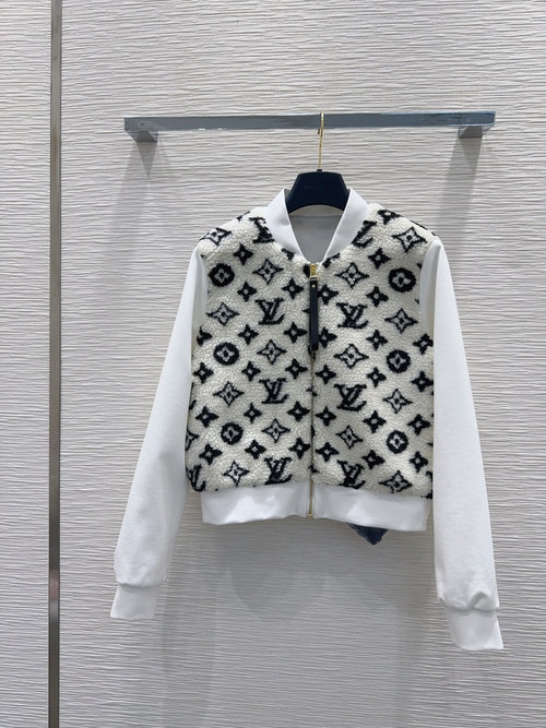 Louis Vuitton Soft Faux Fur Jacket for Everyday Elegance