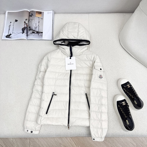 Moncler Hooded Down Jacket, Soft, Warm and Stylish