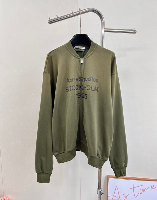 Dior Vintage Letter-Printed Oversized Zip Jacket