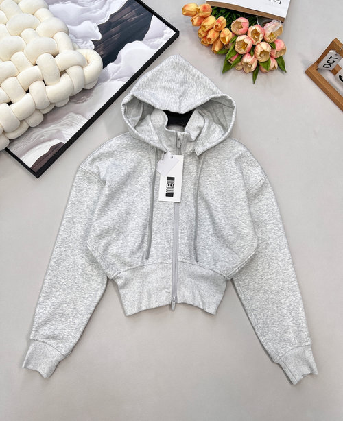 Moncler Detachable Hooded Zip-Up Scuba Sweatshirt, Stylish and Versatile