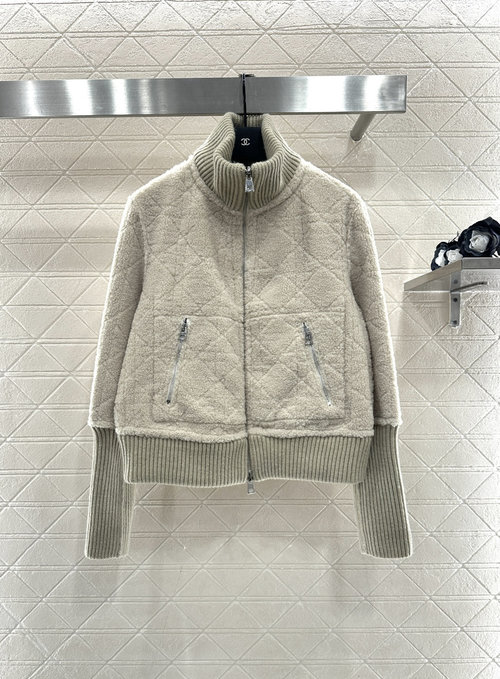 Dior Custom Reversible Lambskin Jacket with Two Distinct Styles and Warmth