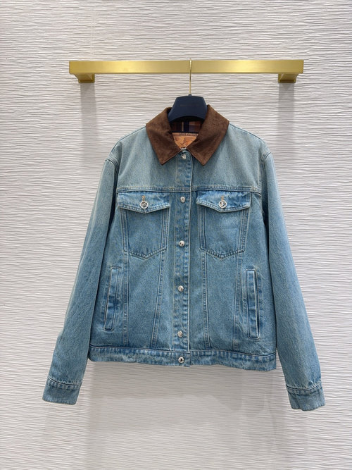 Louis Vuitton Double - Sided Stitching Coat with Unique Design for Daily Wear