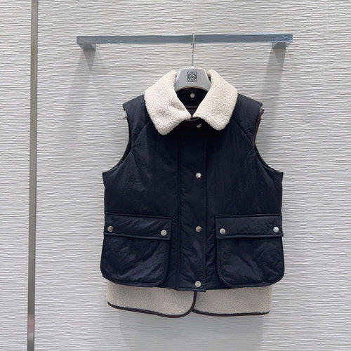 Loewe Two-piece Vest Ensemble with Versatile Wearing Options, Stylish and Elegant