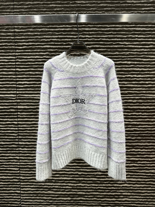 Dior Mohair Blend Pullover Sweater