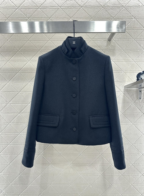 Dior Customized Stand-Collar Single-Breasted Blazer