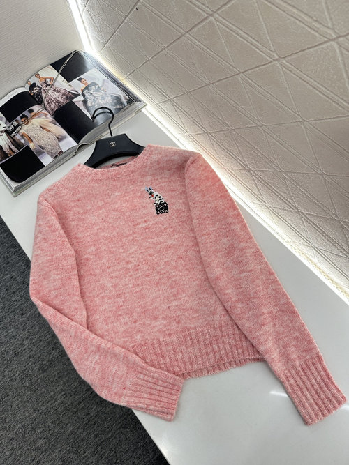 Louis Vuitton Embroidery Doraemon Knitted Sweater from Louis Wain Collaboration