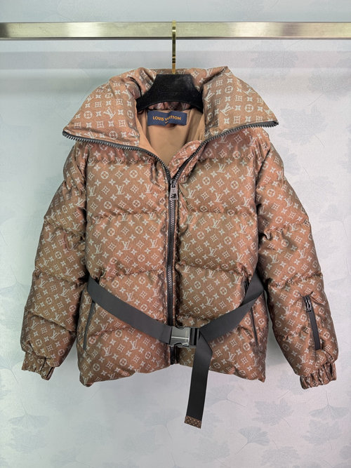 Louis Vuitton Monogram Ski Series Down Jacket, Functional and Luxurious