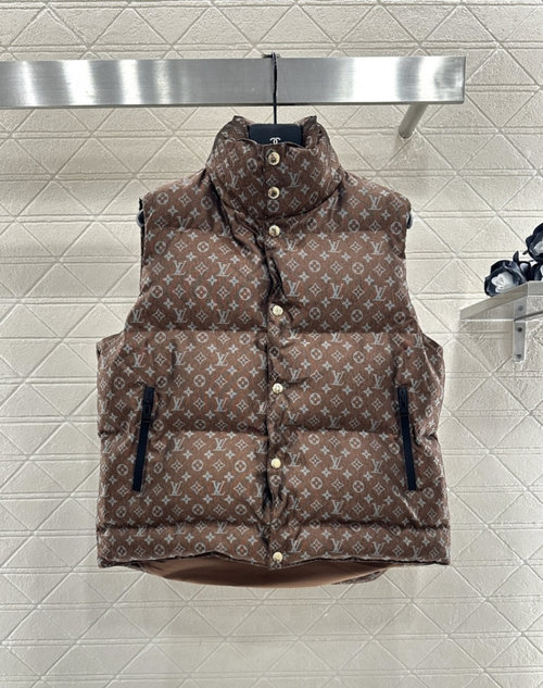 Louis Vuitton Louis Vuitto Jacquard Padded Vest for Layering