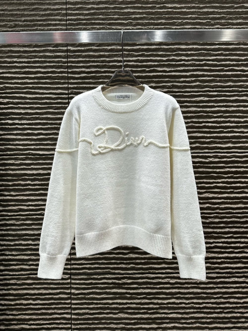 Dior 3D Jacquard Pullover Sweater