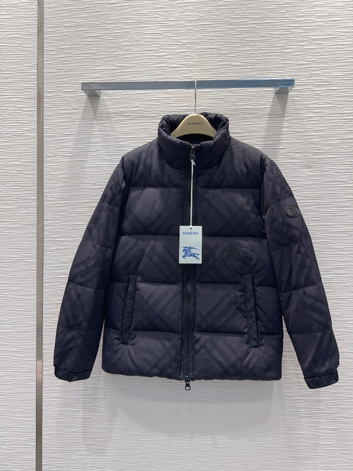 Burberry Classic Logo Winter Down Jacket: Warm and Stylish