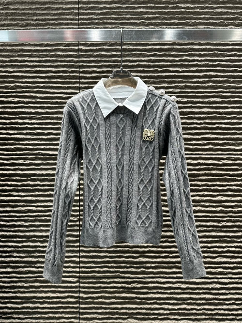 Loewe Faux Two-piece Pullover Sweater