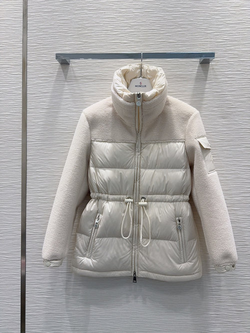 Moncler Lamb Wool Down Jacket, Warm & Stylish
