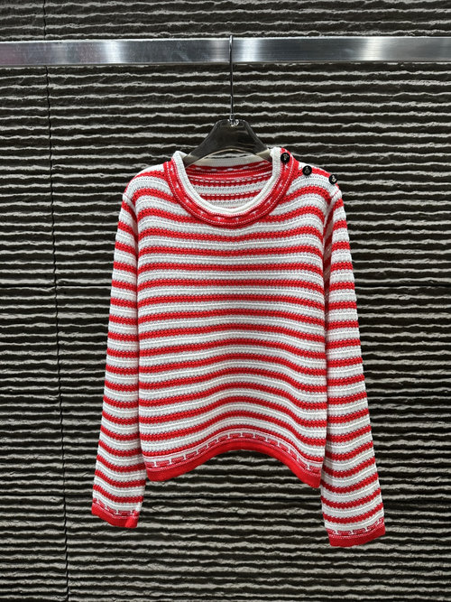 Dior New Chinese New Year Red Pullover Sweater