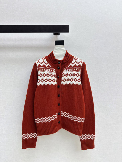 Polo Ralph Lauren Exclusive Fair Isle Knit Cardigan with Luxury and Vintage Allure