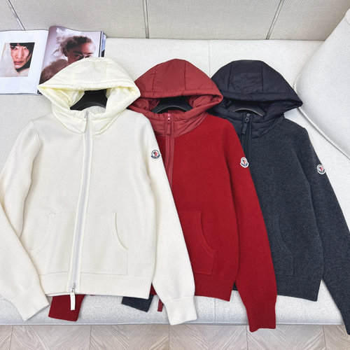 Moncler Customized Loose-style and Elegant Knitted Cardigan