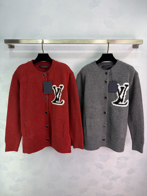 Louis Vuitton LV Embroidered Knit Cardigan: Practical and Stylish for Special Occasions