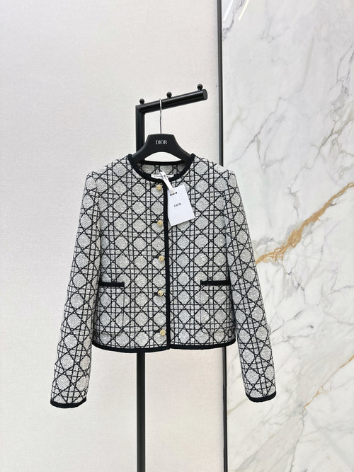 Dior Limited Edition Tassel Coat with French Sophistication