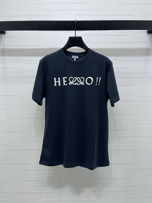 Loewe Printed Logo Round-Neck T-Shirt