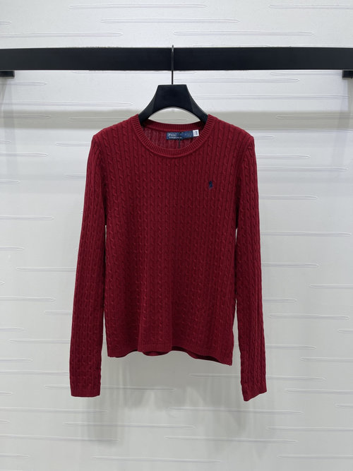 Polo Ralph Lauren High-Quality Knitted Pullover with Crest