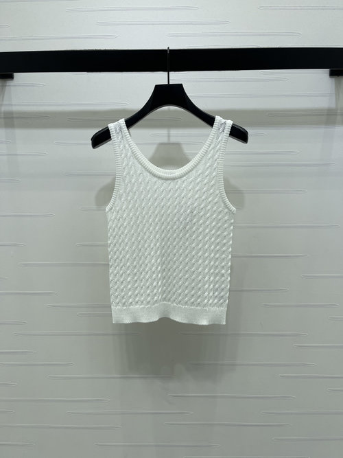 Loewe Cozy Twisted Knit Sling Vest for Fashionable Look
