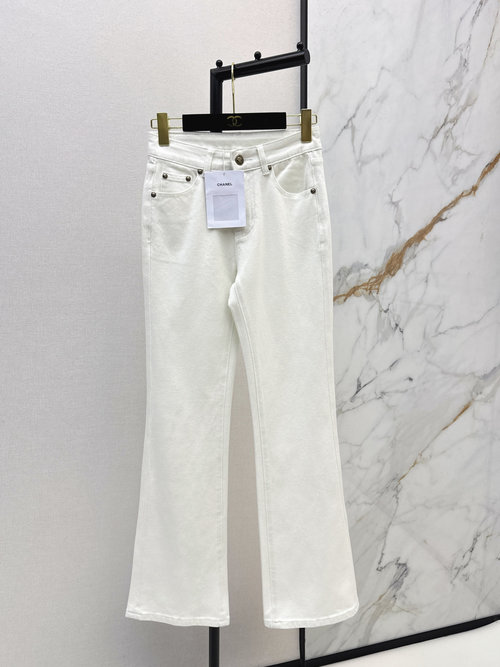 Chanel Classic Flared Jeans for Timeless Style