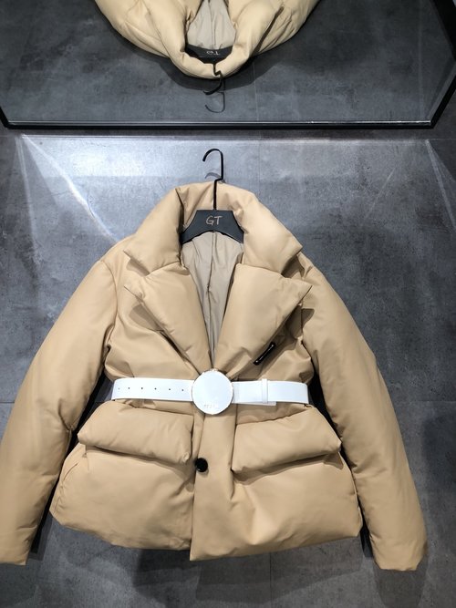 Prada Classic Prada-style Loose-fit Sheepskin Down Jacket with High Fill Power