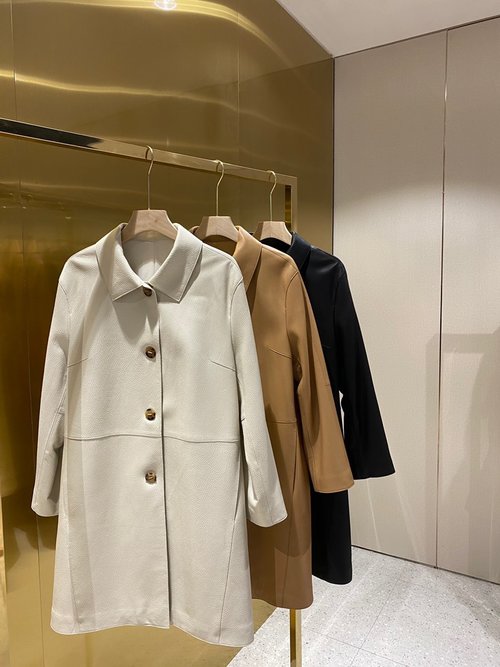 Hermes HE MES Designer Raglan - Sleeve Leather Jacket with Customized YB Leather