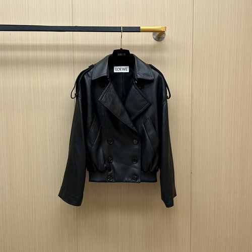 Loewe Versatile and Classic Leather Garment in Imported Sheepskin