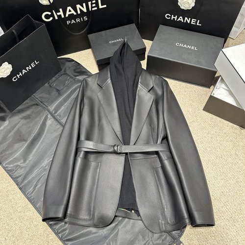 Hermes High-grade Nappa Lambskin Suit Jacket