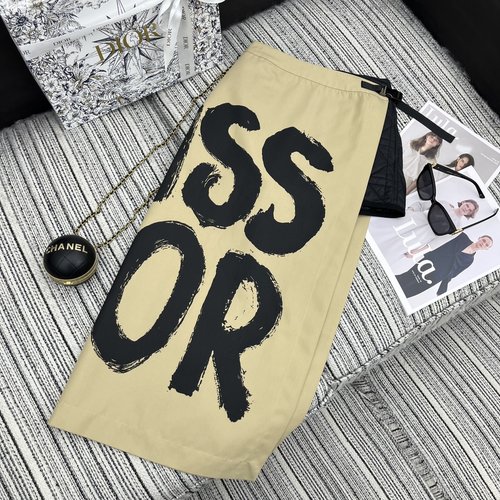 Dior Dio Series Windbreaker and Skirt Ensemble with Checkered Shorts