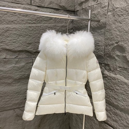 Moncler Moncler - Style Down Jacket with Removable Belt
