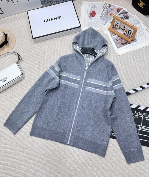 Dior Double-Sided Jacquard Fashionable Sweater